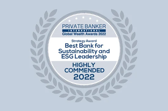 An award-winning private bank